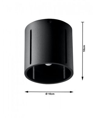 Точковий світильник Sollux INEZ SL.0356 чорний