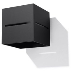 Настенный светильник Sollux LOBO black SL.0204