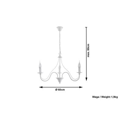 Люстра подвесная Sollux MINERWA 3 white SL.0213