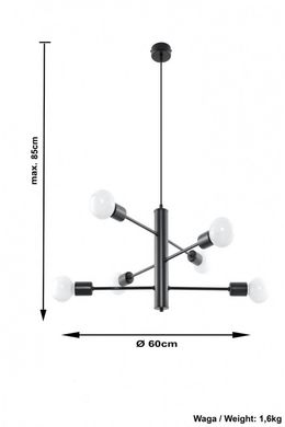 Подвесной светильник Sollux DUOMO 6 SL.0305